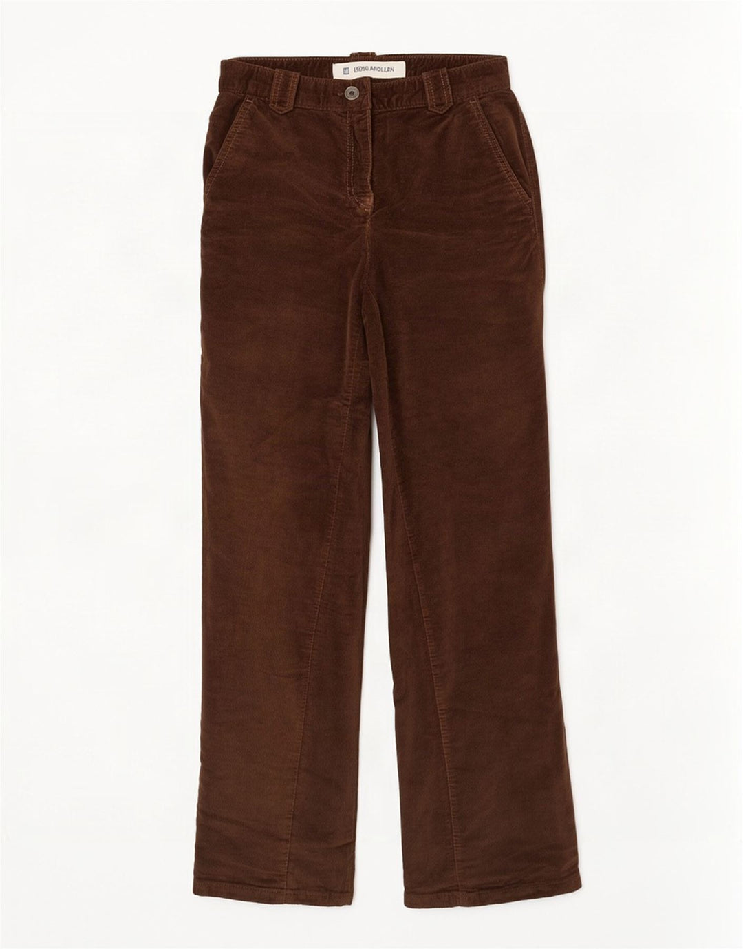 Pantaloni casual din velur Gap Stretch Bootcut W30 L30 maro