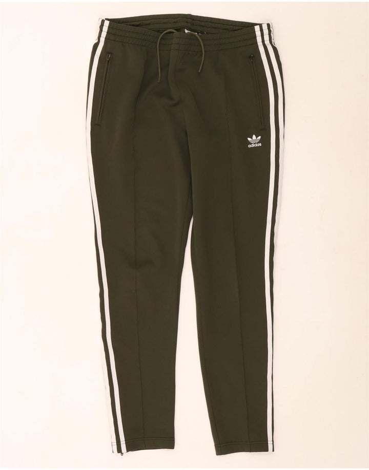 Pantaloni de trening Adidas pentru femei UK 14 Large Green