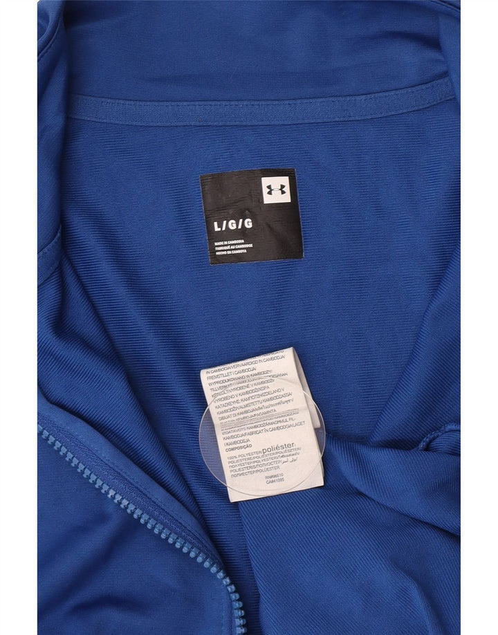 Jachetă de trening pentru bărbați Under Armour, mare, albastru, poliester color bloc