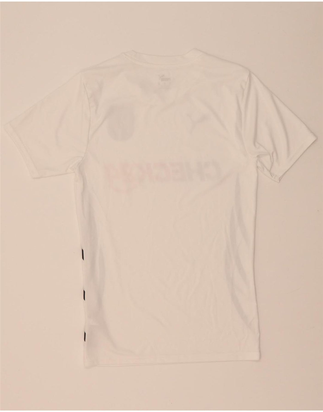 Tricou grafic Puma Deutshland pentru bărbați Top XS poliester alb
