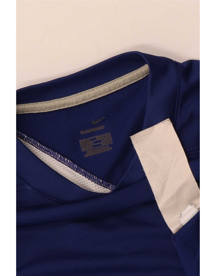 Tricou pentru bărbați Nike Top mare albastru Colorblock