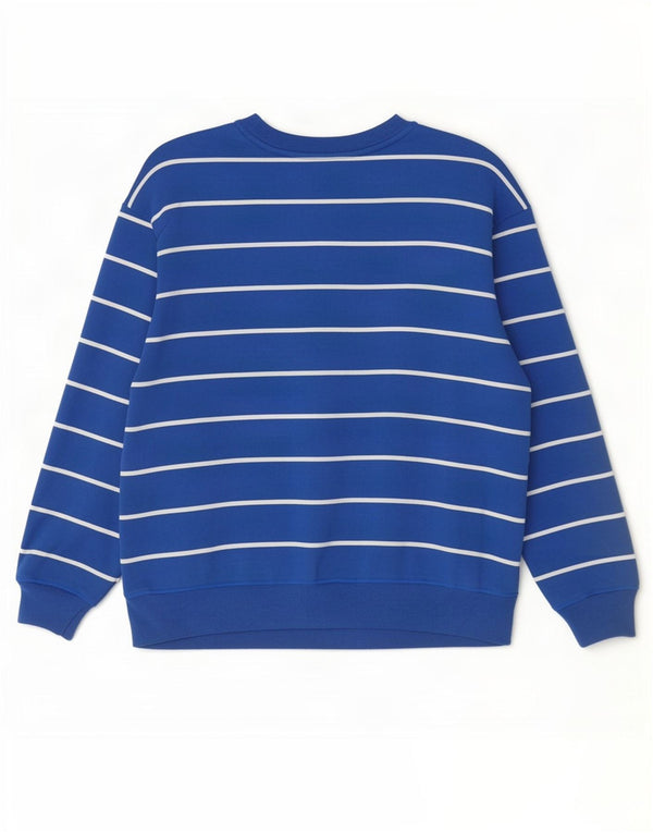 Pulover pentru femei Marks & Spencer UK 16, mare, cu dungi albastre, bumbac