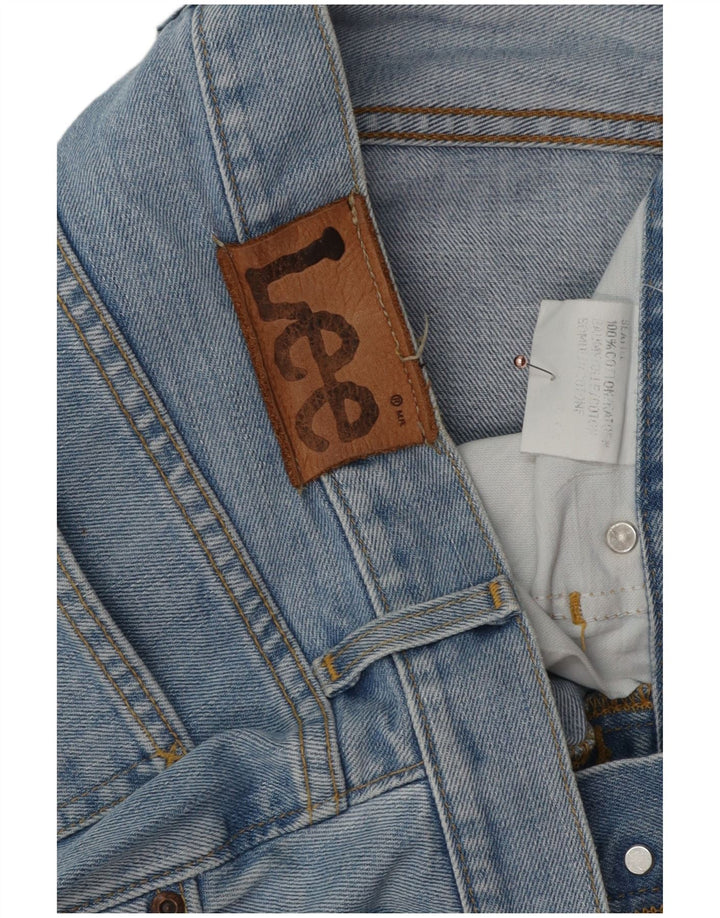 Blugi drepti pentru bărbați Lee W36 L31 Bumbac albastru