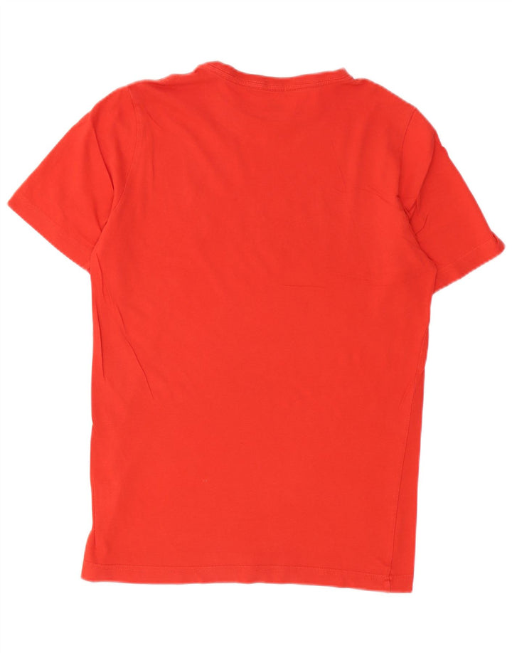 Tricou grafic PUMA pentru bărbați Top mic bumbac roșu