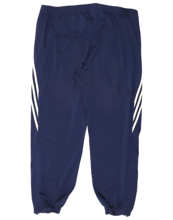 Pantaloni de trening pentru bărbați Adidas Pantaloni de jogging 2XL poliester bleumarin