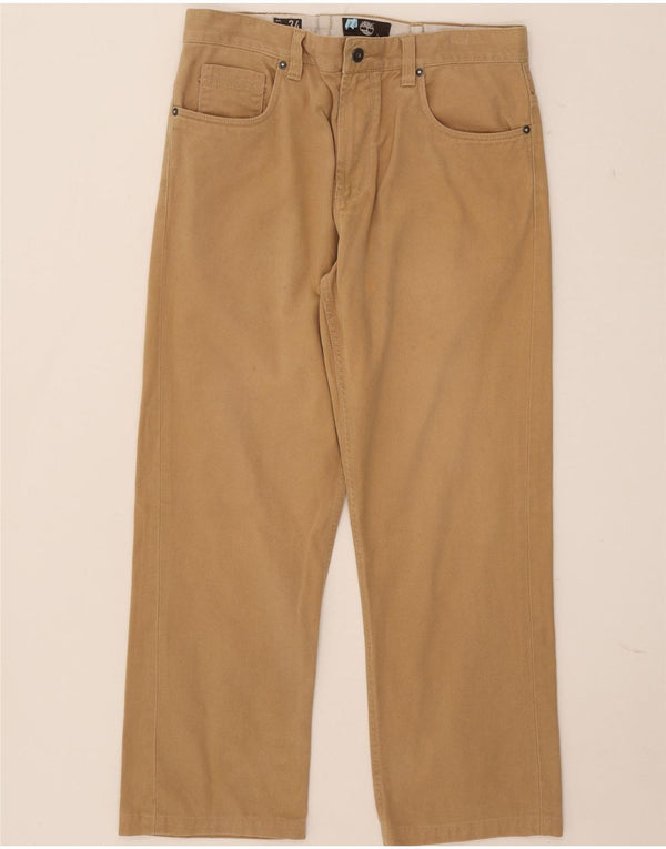 Pantaloni casual drepti pentru bărbați Timberland W34 L26 bej