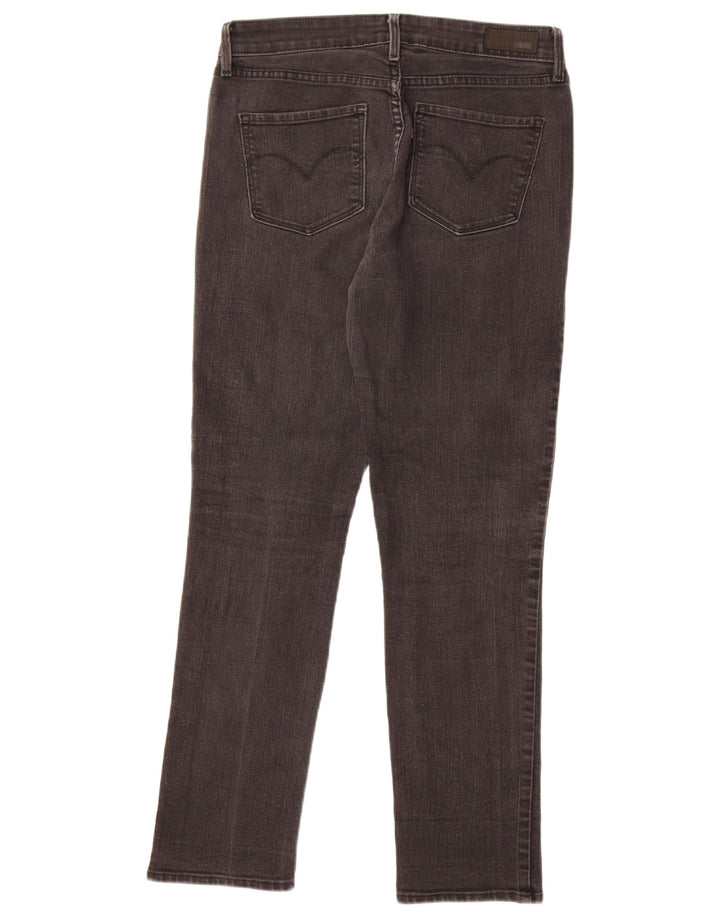 Blugi Levi's Demi Curve pentru femei cu talie medie subțire US 8 Medium W29 L32 gri