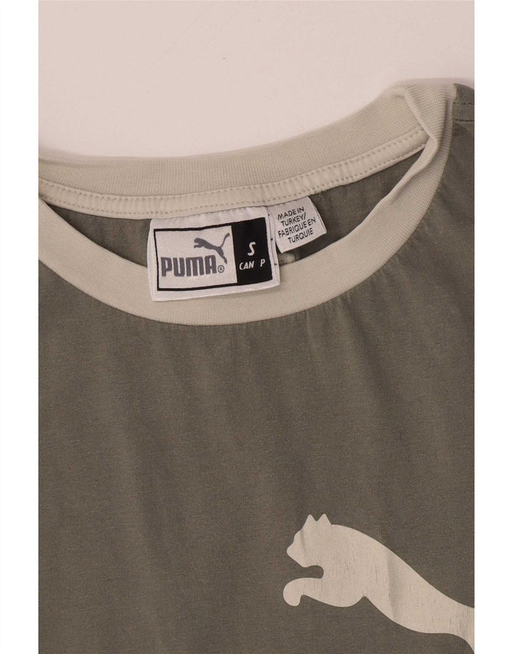 Tricou grafic Puma pentru bărbați Top mic gri