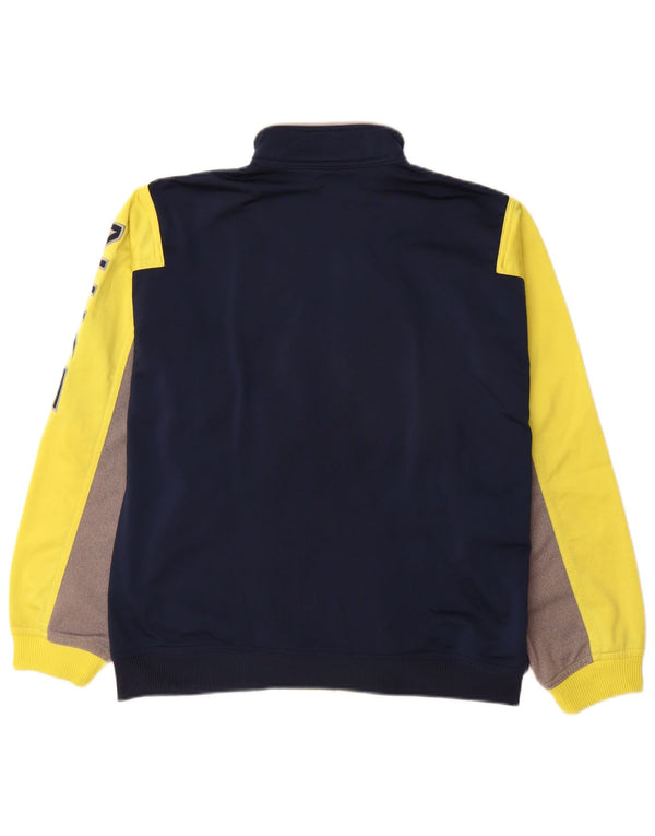Jachetă de top pentru trening cu grafică Nike pentru băieți 13-14 ani XL bleumarin, color block