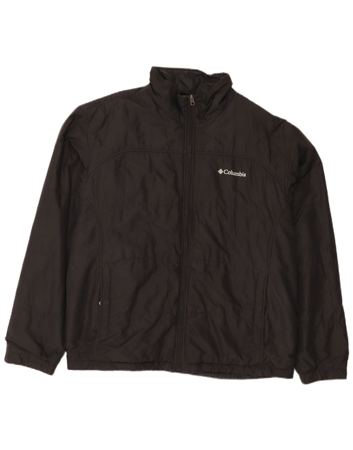 Jachetă Bomber Columbia pentru bărbați Interchange Liner UK 42 XL Poliester negru
