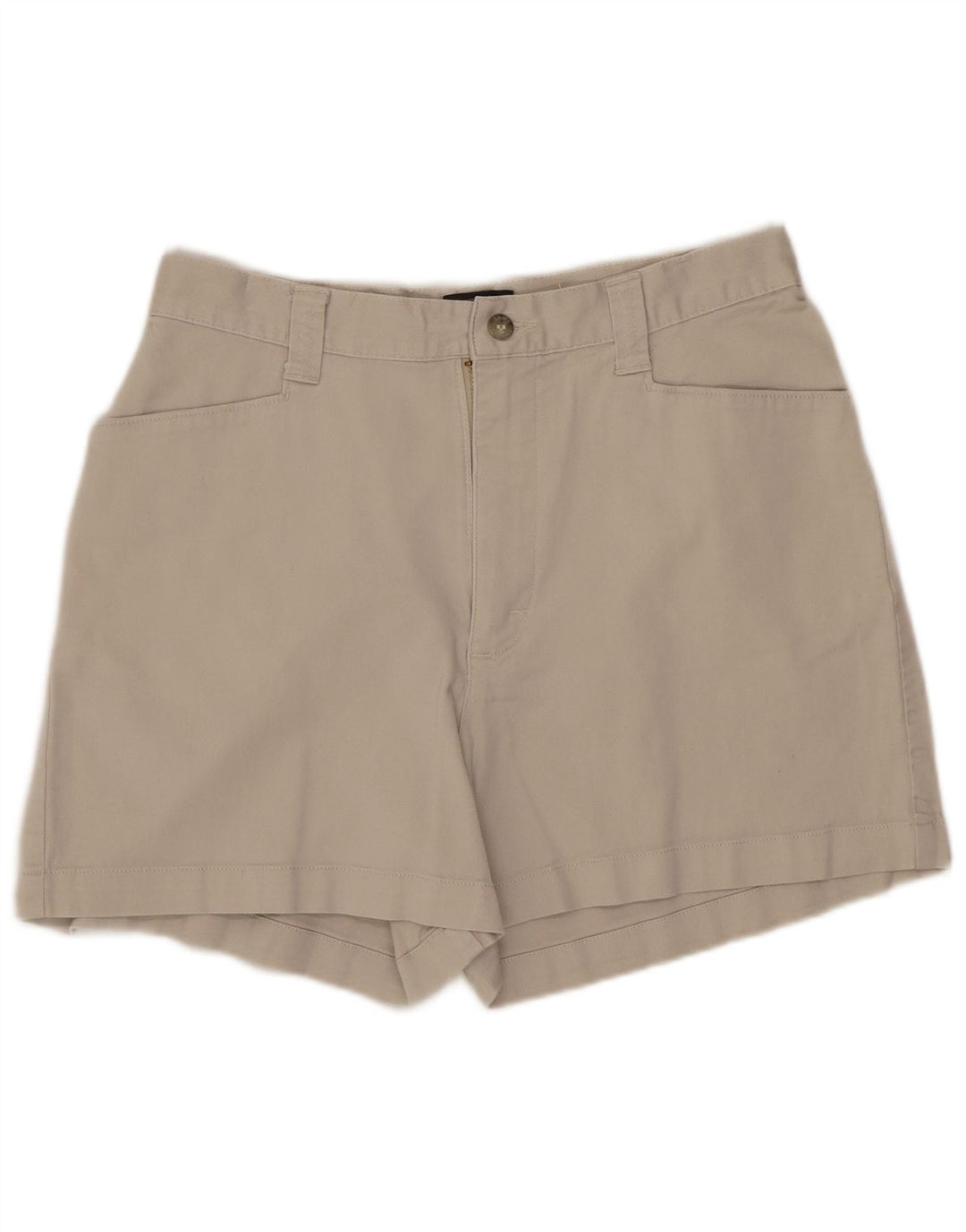 Pantaloni scurți casual pentru femei Lee US 8 Medium W28 Bej Bumbac