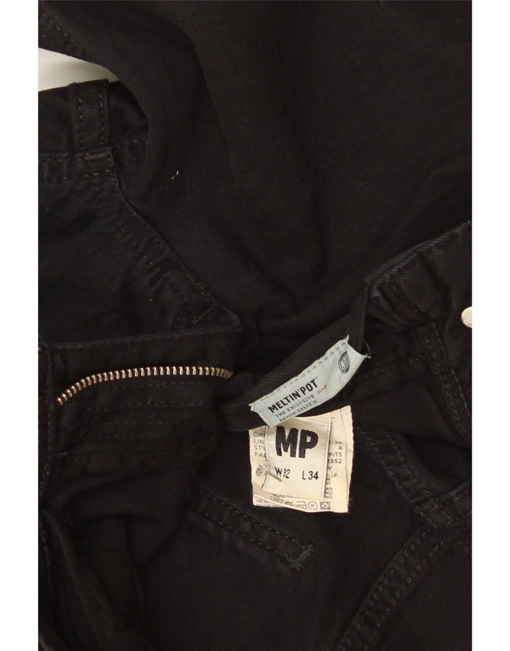 Blugi slim pentru bărbați Meltin' Pot W32 L28 bumbac negru