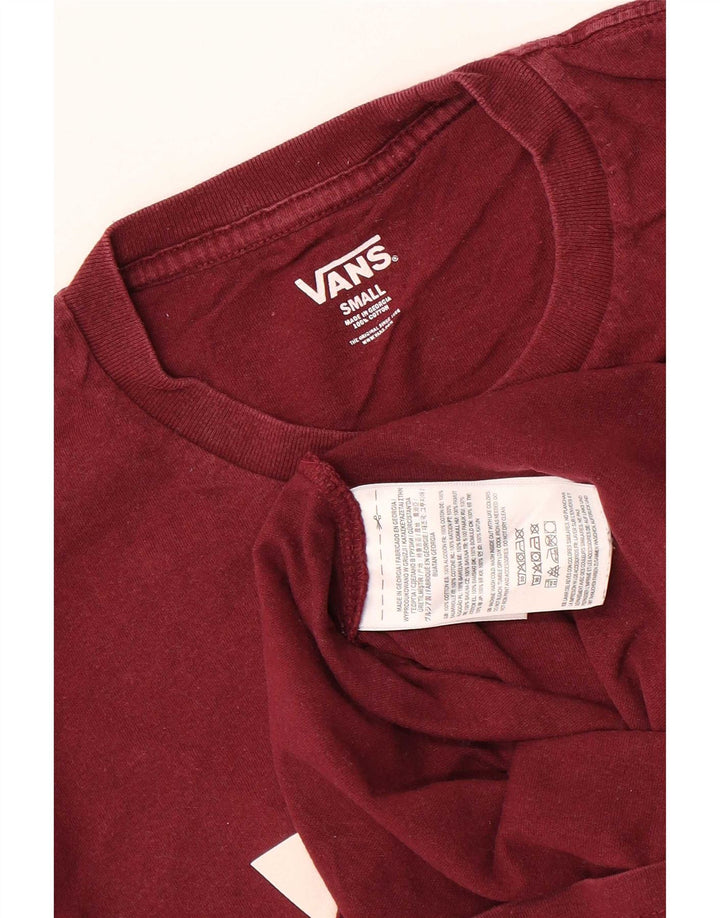 Tricou grafic Vans pentru bărbați Top mic din bumbac maro