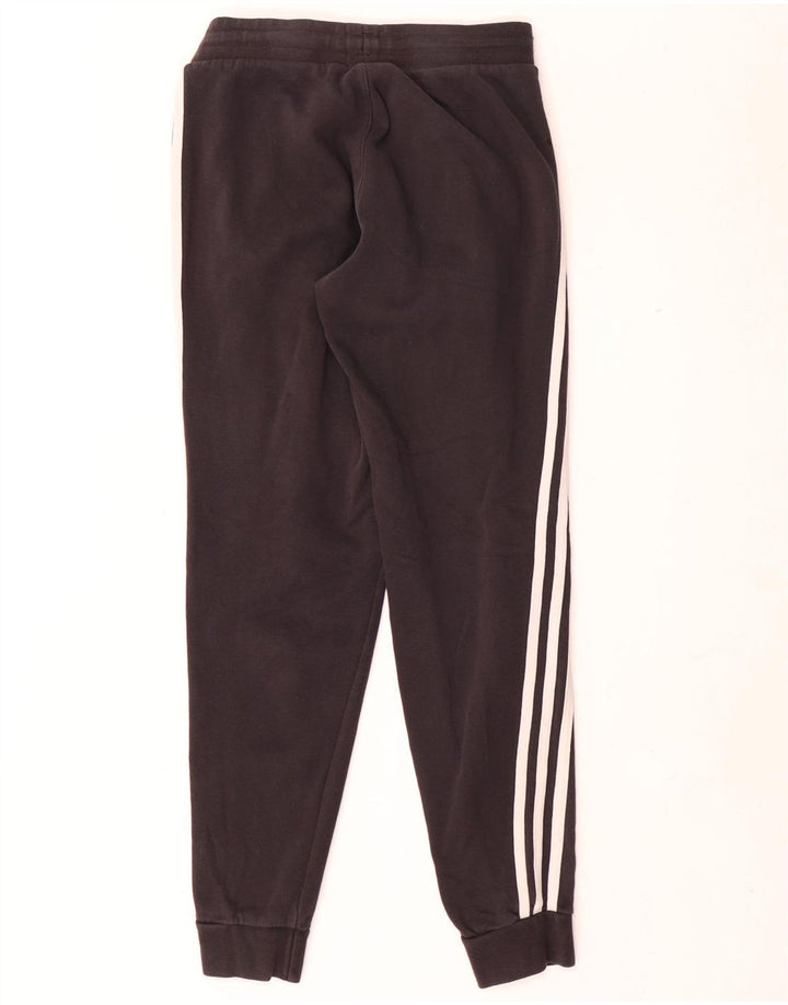 Pantaloni de trening pentru bărbați Adidas Pantaloni de jogging, bumbac mediu negru