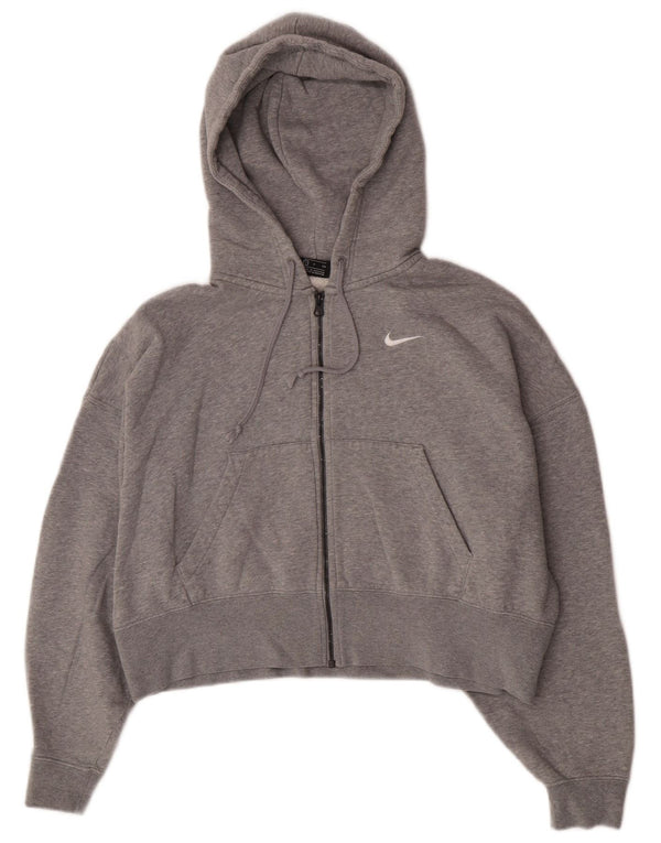 Pulover Nike pentru femei, cu formă relaxată, cu fermoar, din bumbac, UK 10, sport