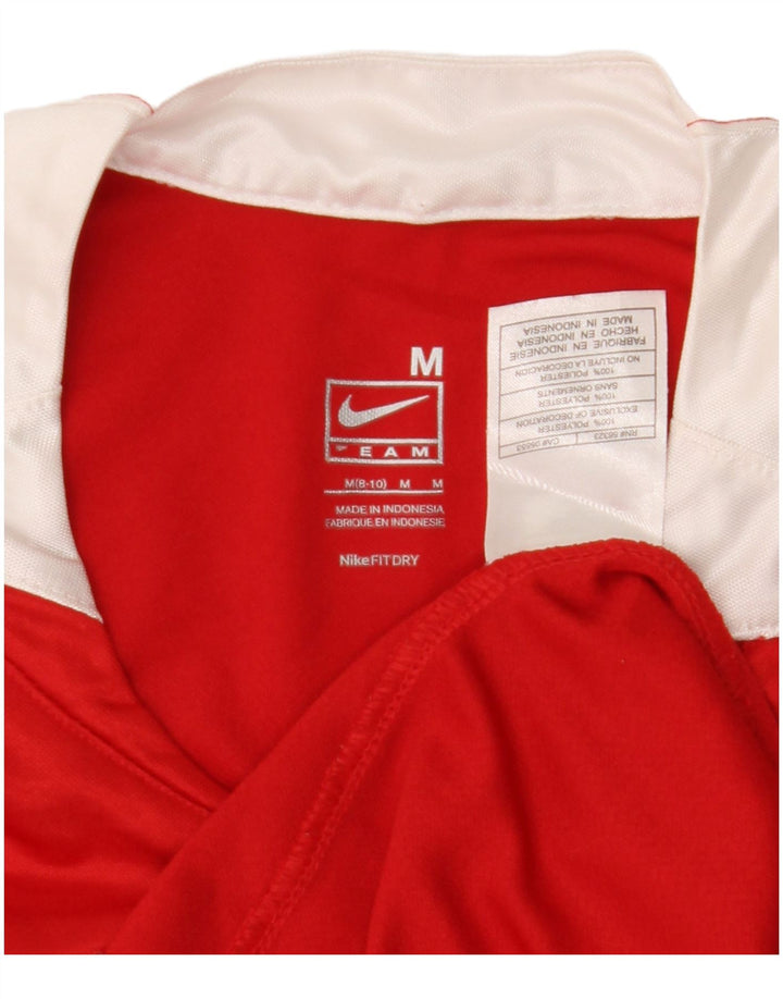 Tricou pentru femei Nike Fit Dry Top US 8/10 Medium Red Colorblock Poliester