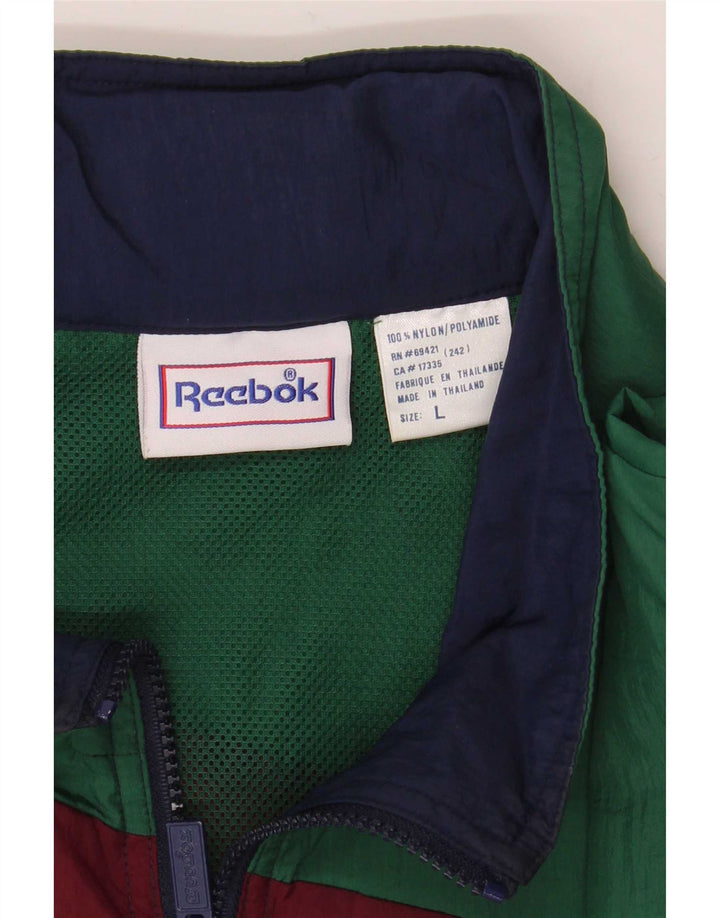 Jachetă de trening pentru bărbați Reebok UK 40, mare, multicoloră