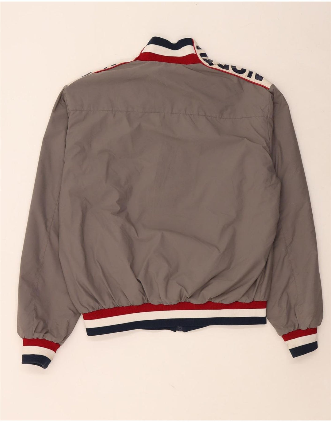 Jachetă bomber grafică pentru bărbați NORTH SAILS UK 42 XL Gri din poliamidă color bloc