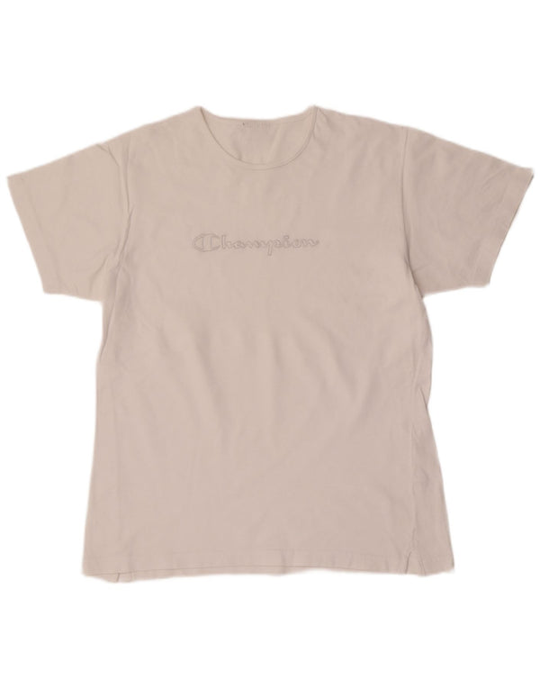 Tricou grafic Champion pentru femei Top UK 16 Large White Bumbac