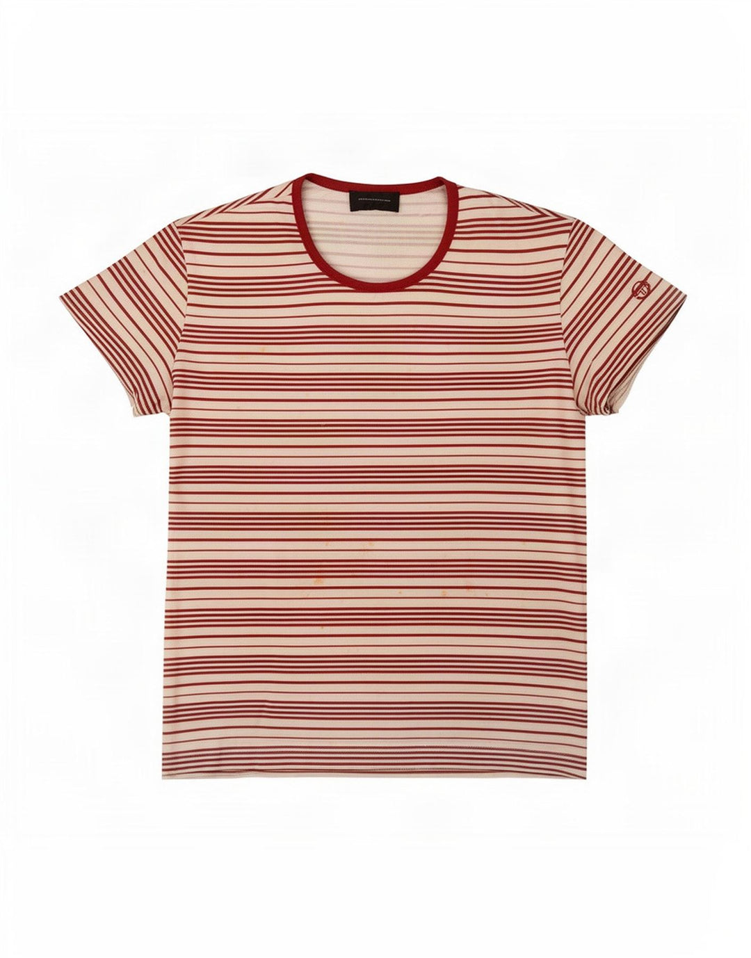 Tricou pentru femei Sergio Tacchini Top IT 44 Poliester cu dungi albe medii
