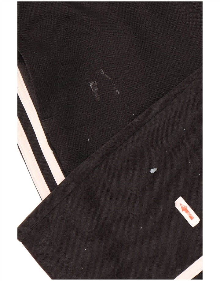 Pantaloni de trening Adidas baieti 13-14 ani poliester negru