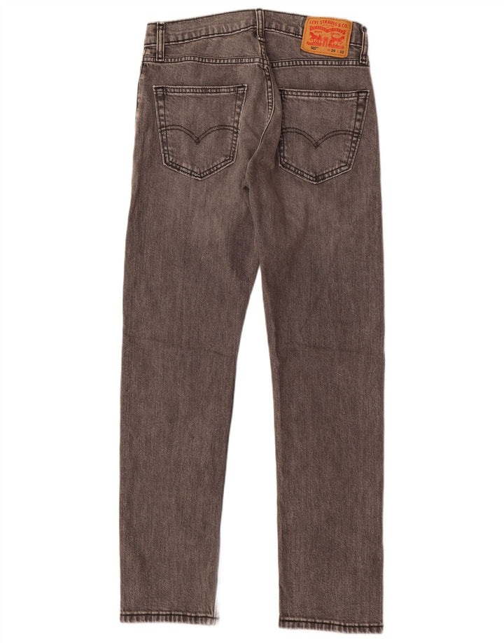 Blugi conici pentru bărbați Levi's 502 W29 L32 bumbac gri