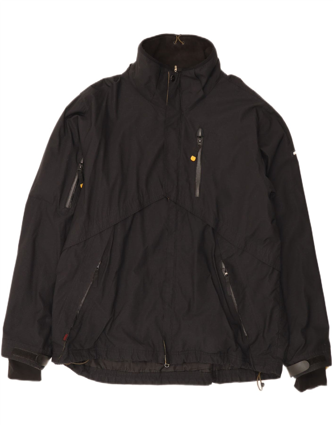 Jachetă de ploaie CAT pentru bărbați UK 44 2XL Nylon negru