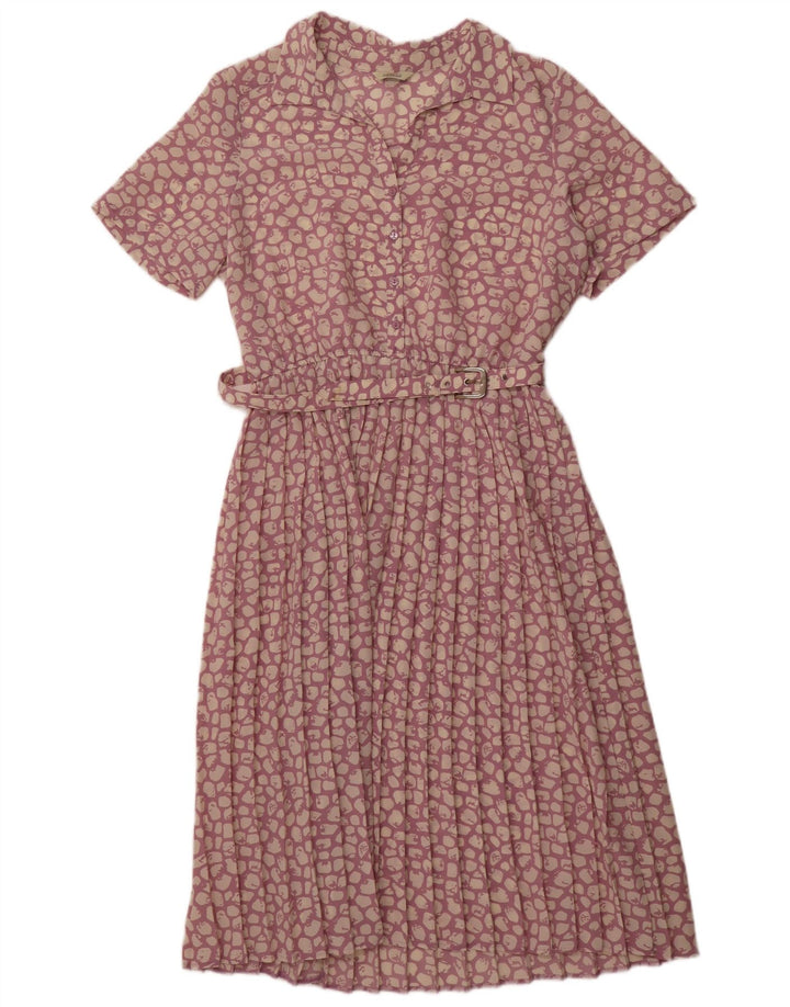 Rochie maxi pentru femei Classics UK 16 mare, violet, poliester cu imprimeu animal