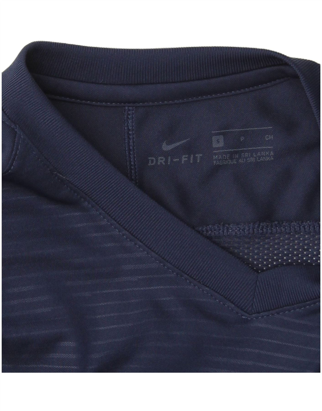 Nike pentru bărbați Dri Fit Top cu mânecă lungă, mic, albastru, poliester color bloc