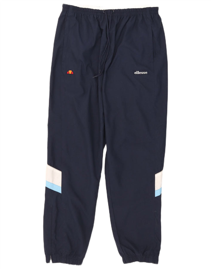 Pantaloni de trening pentru bărbați Ellesse Pantaloni de jogging, mari, bleumarin, color block
