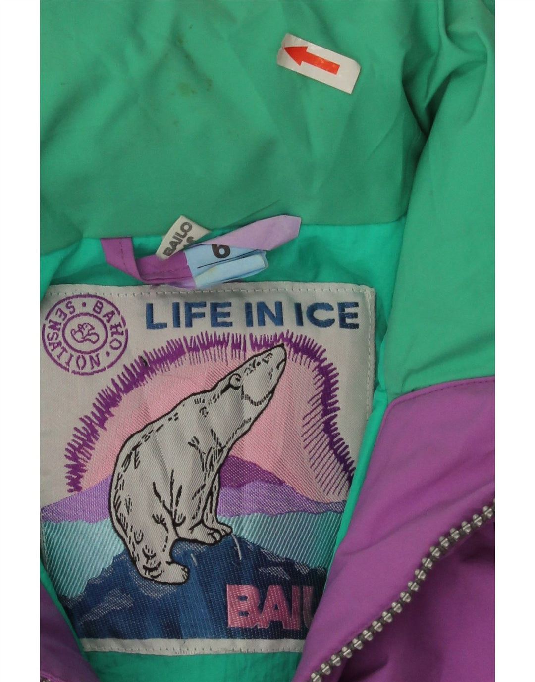 Jachetă de schi impermeabilă pentru femei Bailo Gore-Tex IT 46, mare, roz Colorblock