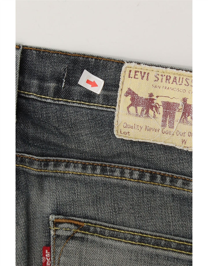 Blugi drepti pentru bărbați Levi's 504 W30 L31 bleumarin