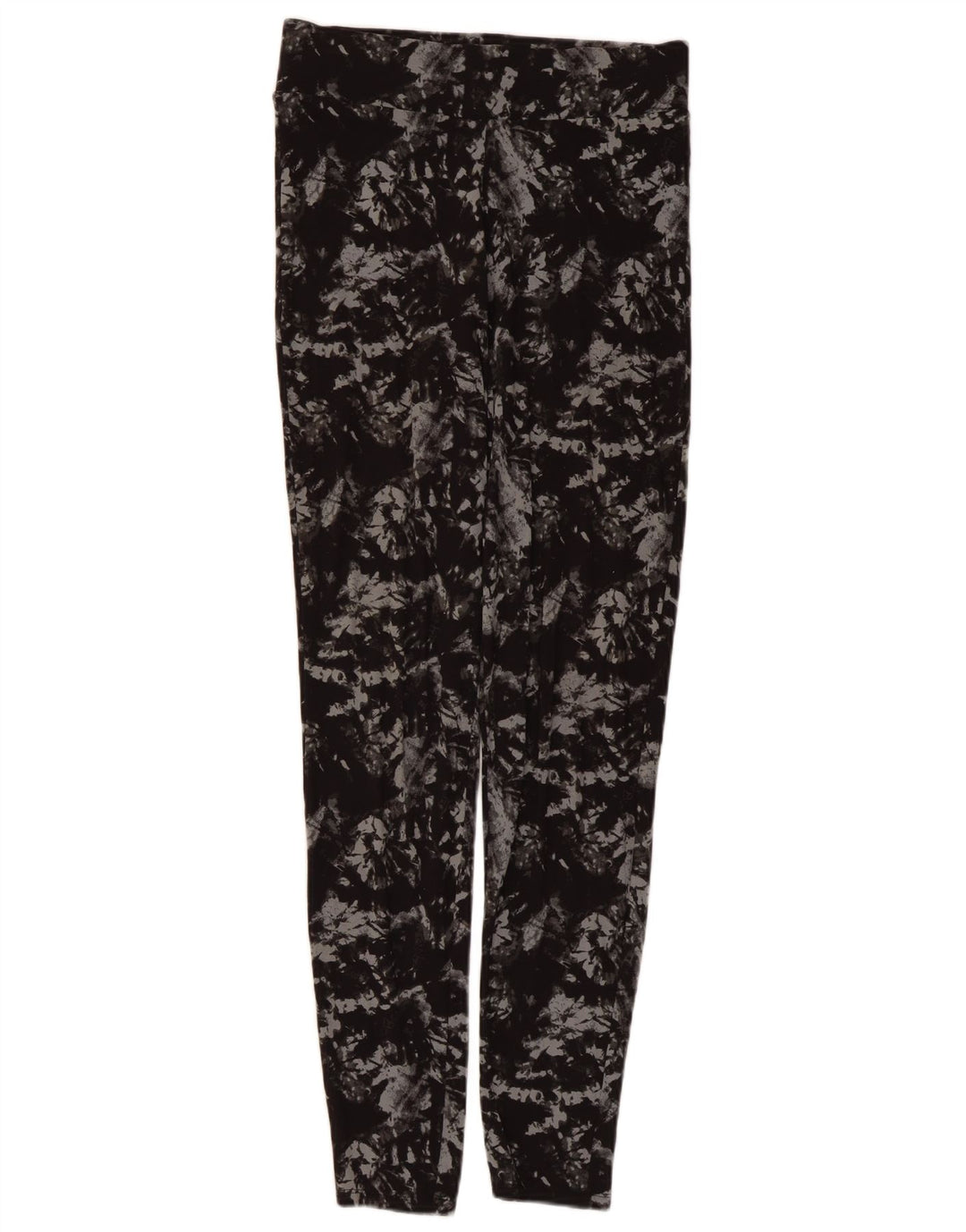 Leggings pentru femei Marks & Spencer UK 8 mici, gri Tie Dye, viscoză
