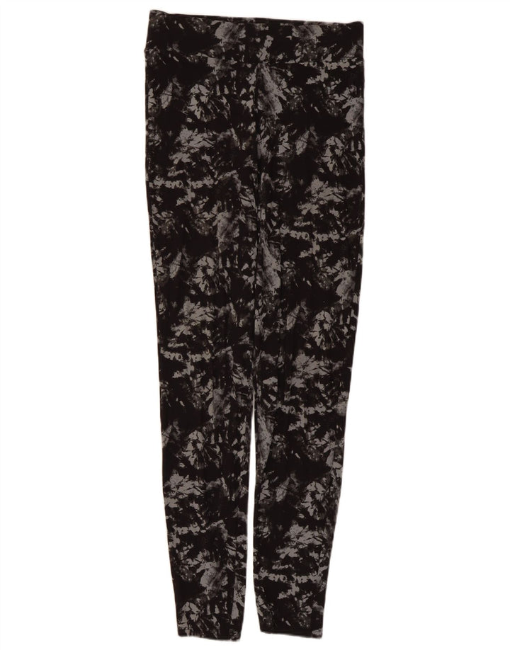 Leggings pentru femei Marks & Spencer UK 8 mici, gri Tie Dye, viscoză