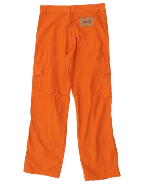 Pantaloni Cargo Fete Moschino 8-9 Ani L24 L24 Bumbac Portocaliu