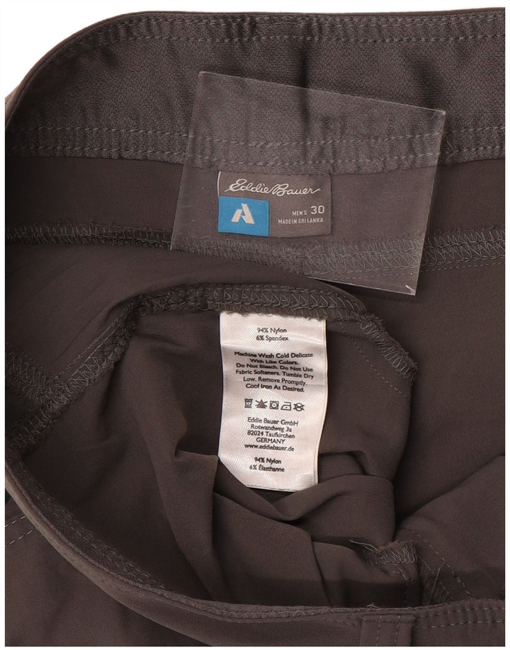 Pantaloni scurti cargo pentru bărbați EDDIE BAUER W30 nailon gri mediu