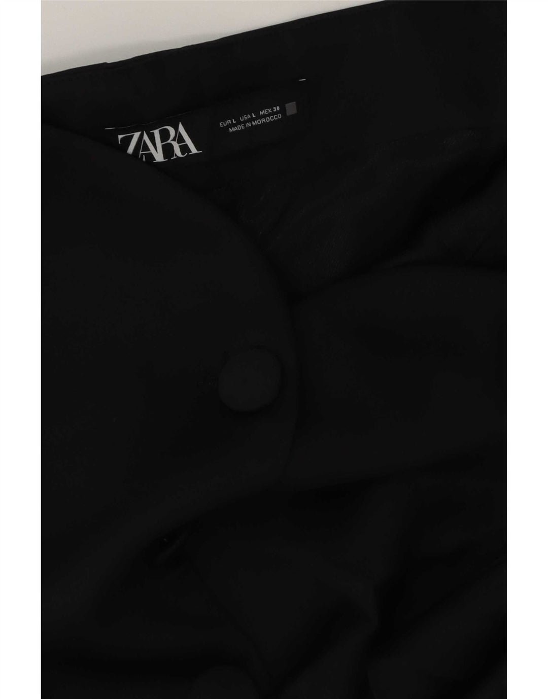 Top fără bretele pentru femei Zara UK 14 Large Black