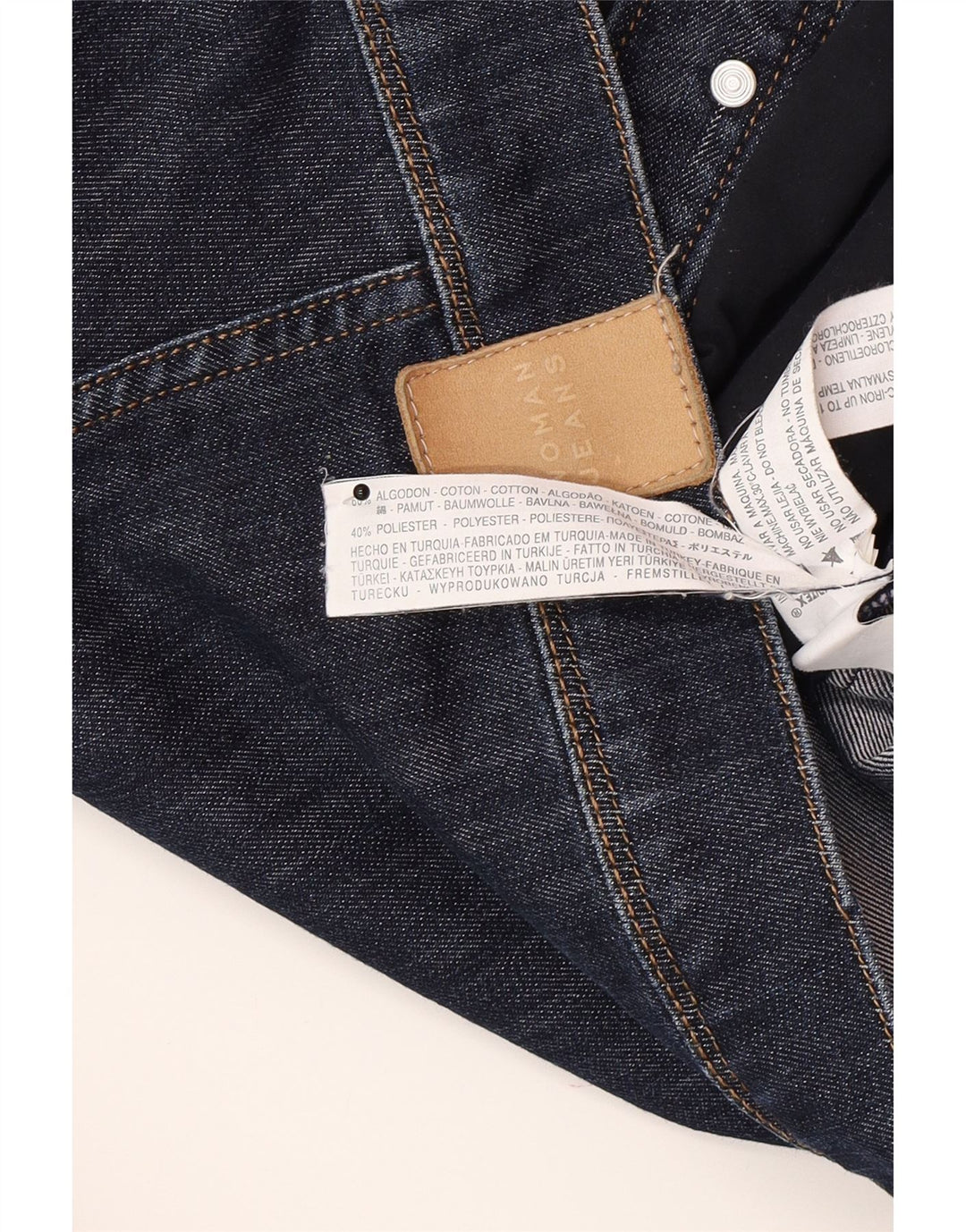 Jachetă de denim scurtă pentru femei Zara UK 12, bumbac mediu albastru bleumarin
