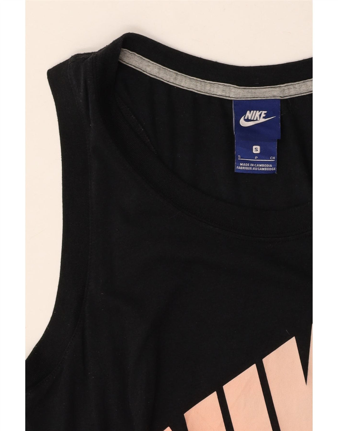 Tricou grafic pentru femei NIKE Top UK 10 Small Black