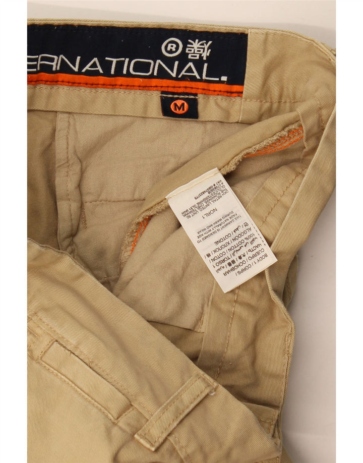 Pantaloni scurți chino pentru bărbați Superdry Medium W32 Beige Bumbac