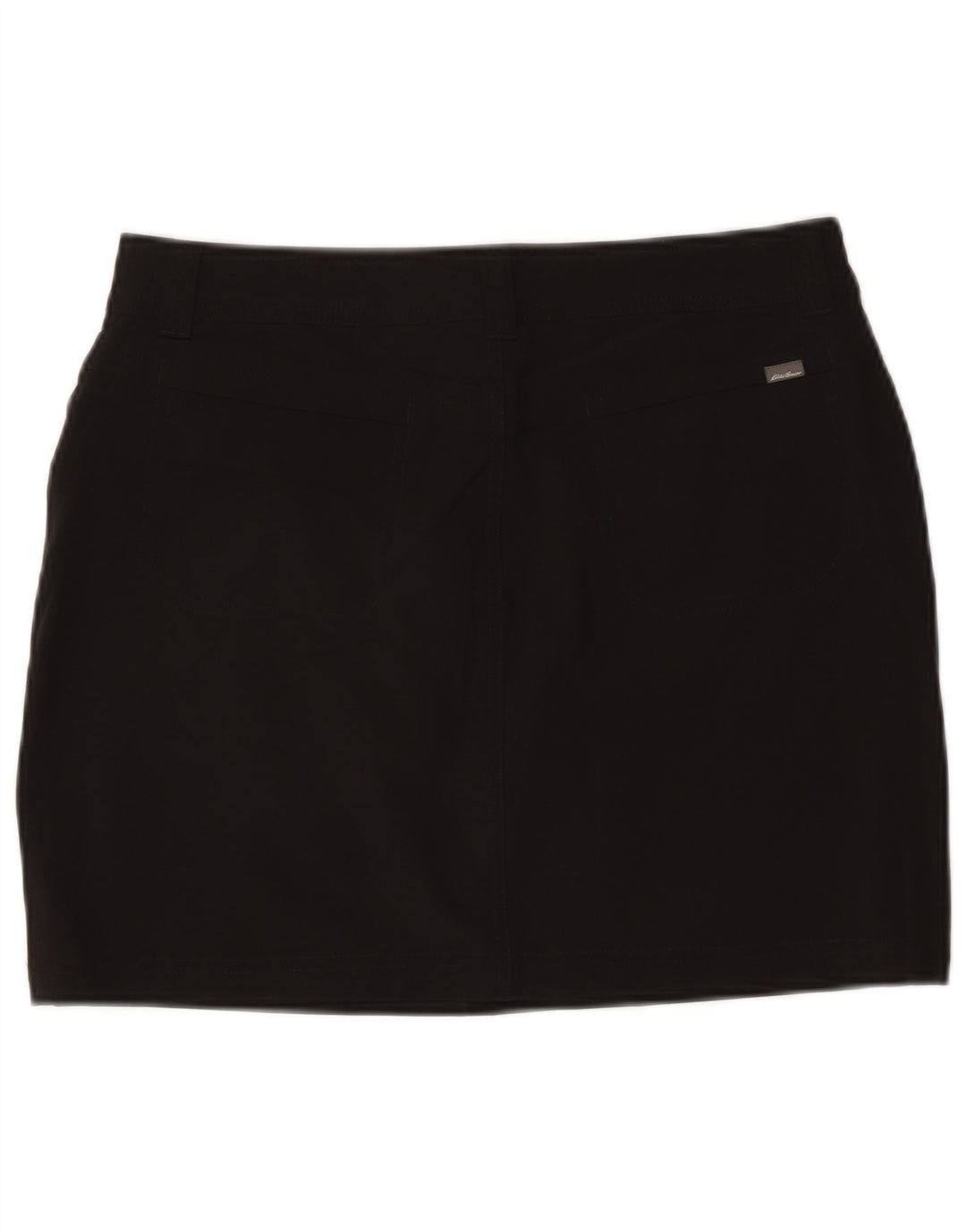 Fusta mini pentru femei EDDIE BAUER US 8 Medium W30 Poliester negru