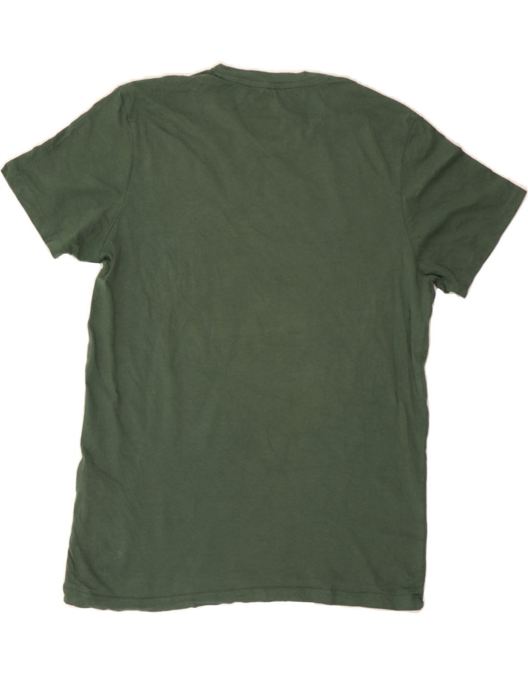 JACK & JONES Mens Graphic T-Shirt Top Medium Green Cotton Vintage Jack & Jones and Second-Hand Jack & Jones from Messina Hembry 