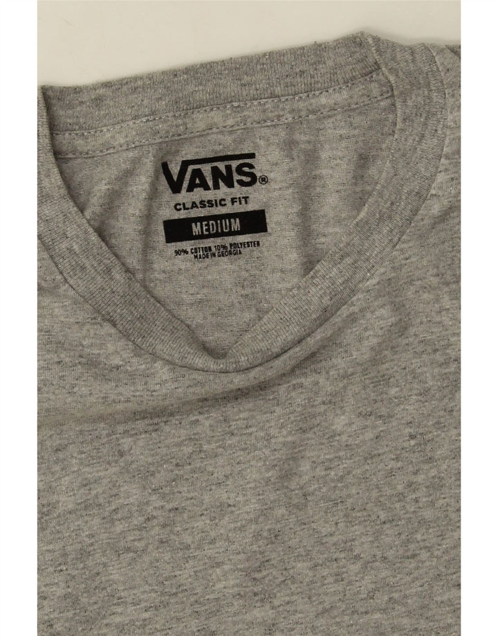Tricou pentru bărbați Vans Classic Fit Top din bumbac gri mediu
