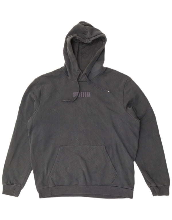 Pulover pentru bărbați Puma Graphic Hoodie Jumper mare, verde, bumbac