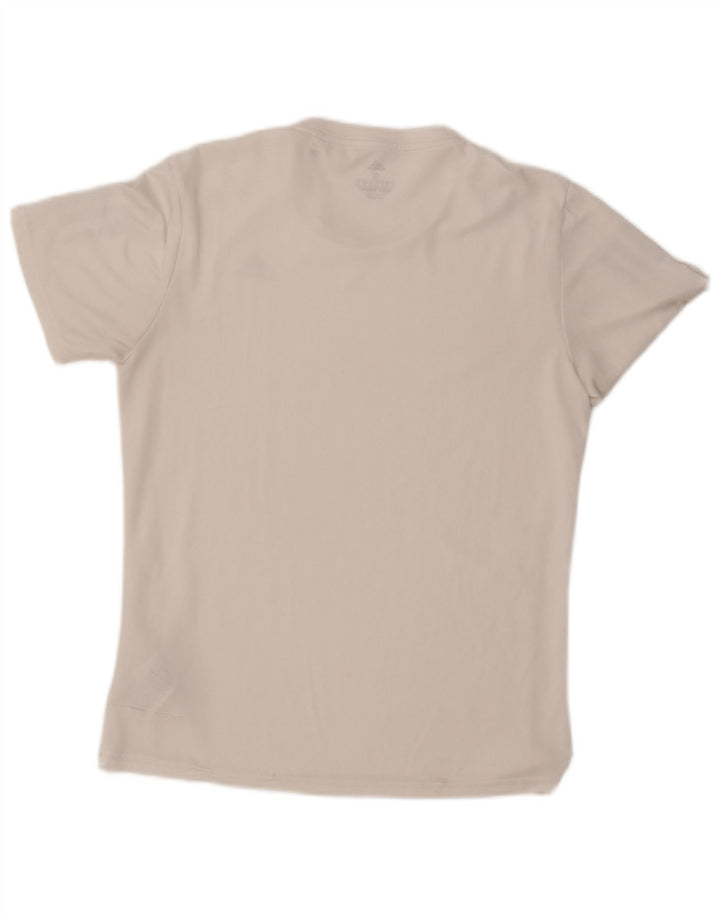 Tricou ADIDAS Climacool pentru bărbați Top mic din poliester alb