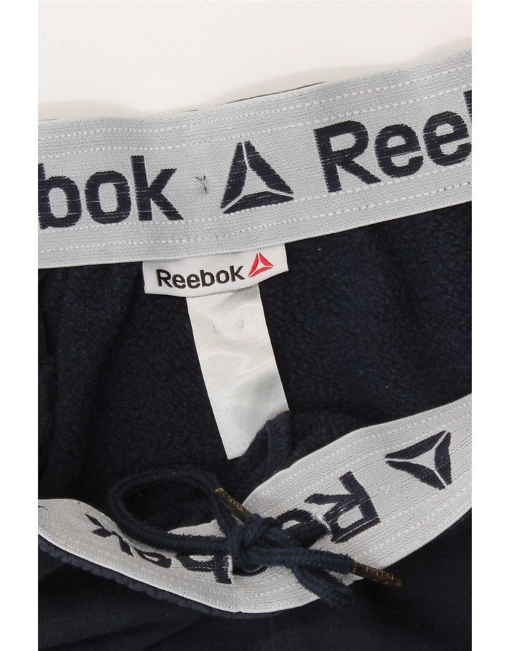 Pantaloni de trening cargo Reebok pentru bărbați Joggeri mari bleumarin
