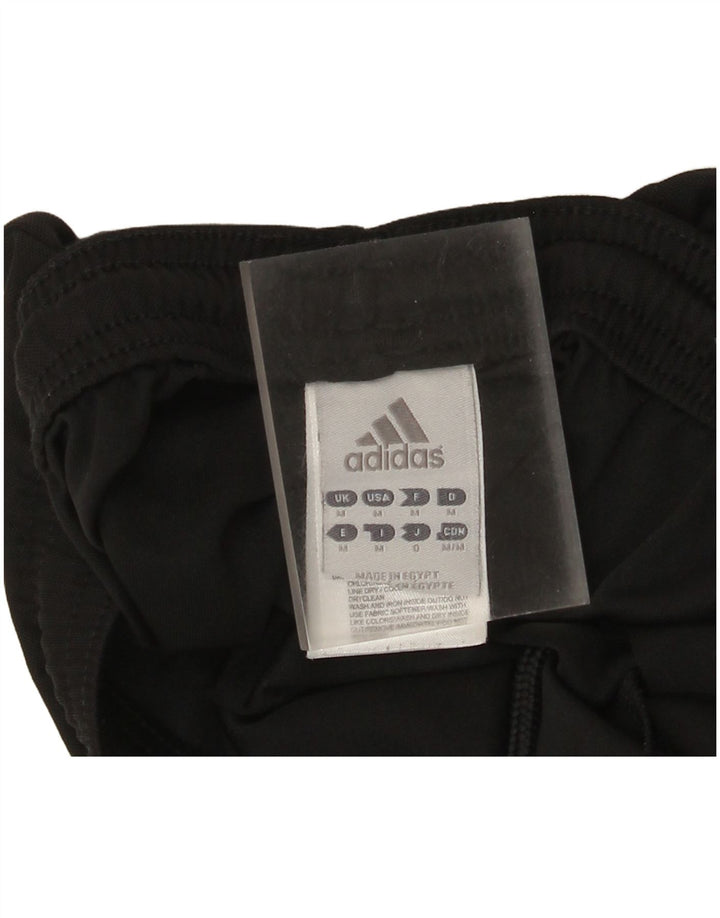 Pantaloni scurți sport pentru bărbați Adidas Climalite, poliester mediu negru