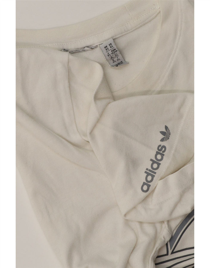 Tricou grafic pentru bărbați ADIDAS Top XS Alb