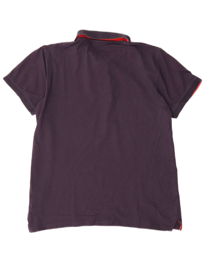 Tricou polo pentru bărbați Gant, mare, albastru bleumarin, bumbac