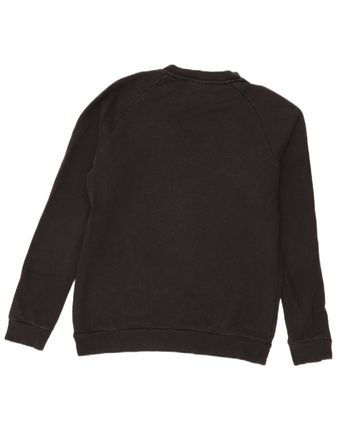 Hanorac grafic pentru bărbați Adidas Jumper mediu din bumbac negru